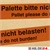 HILDE24 | PP Warnklebeband Palette bitte nicht belasten! 50 mm x 66 lfm, orange